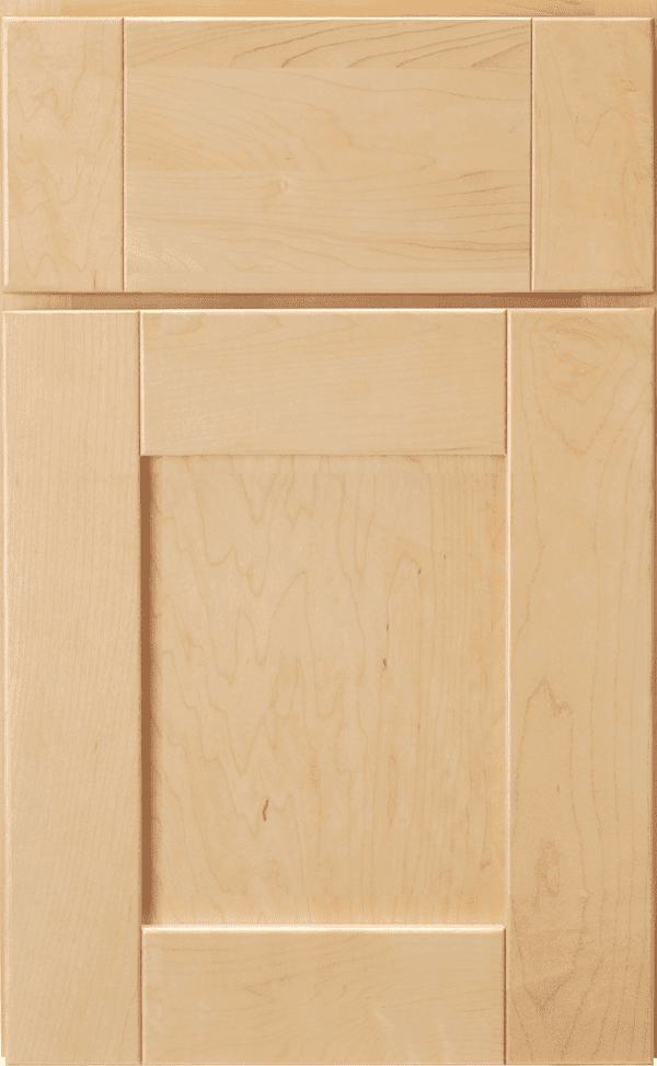 Frameless Lawton Maple Natural Cabinet Door